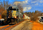 Allegheny Valley Railroad GP40-3